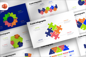 Creative Puzzle - Infographic PowerPoint Template